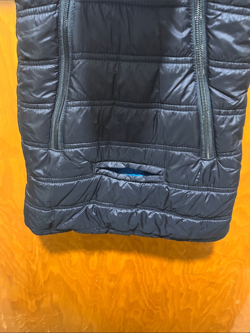 Eddie Bauer Navy Puffer Bunting Snowsuit - Picture 4 of 5